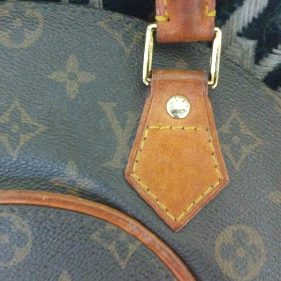 ❤️Authentic 2001 LOUIS VUITTON Bowler Bag Ellipse Purse + Crossbody Strap - Picture 8 of 12